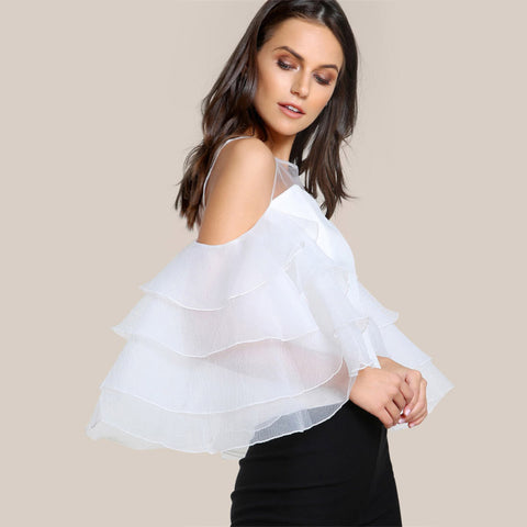Aveney - Claire Frill Blouse